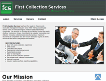Tablet Screenshot of fcscollects.com